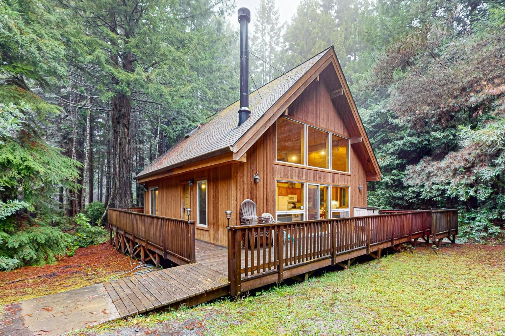 Redwood Rest Villa Mendocino Eksteriør bilde